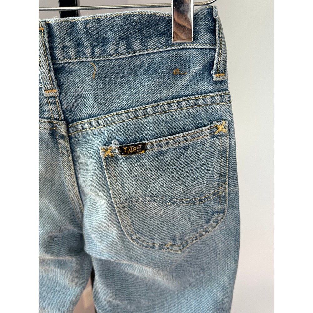 Lee Riders Denim Jeans Vintage Light Wash Classic Size 25x24